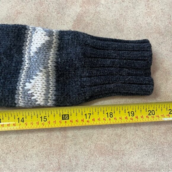 Aritzia TNA 100% Lambs Wool Sea To Sky Zip Up Knitted Cardigan Sweater - Picture 7 of 10